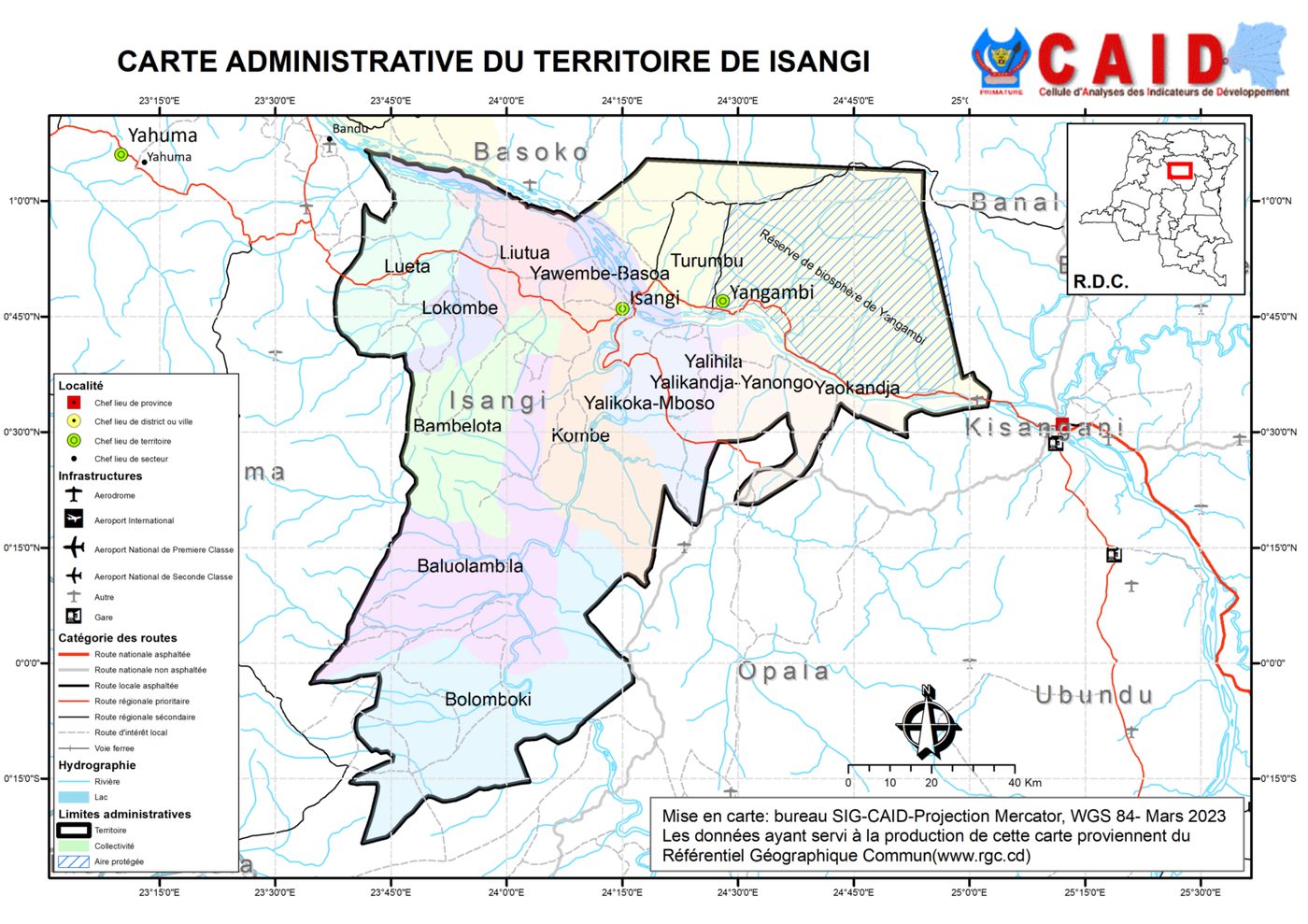 Isangi, la légende