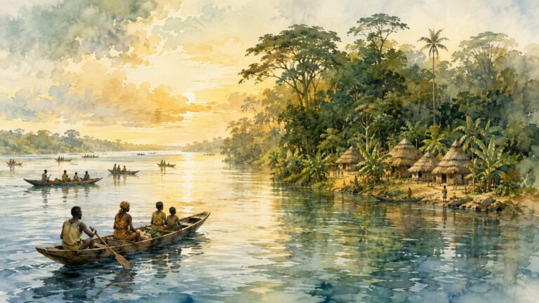 Lokele et Topoke : l’histoire de deux frères séparés par le fleuve et la forêt