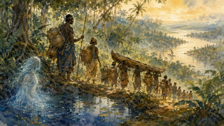 D&rsquo;où viennent les Lokele ? La légende de Ndiya et la migration vers le fleuve